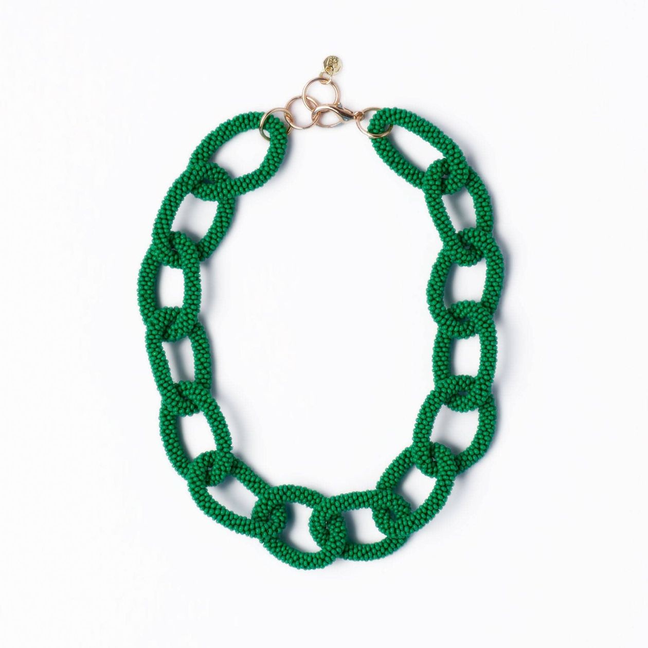 Jenna Chain Link Kelly Green