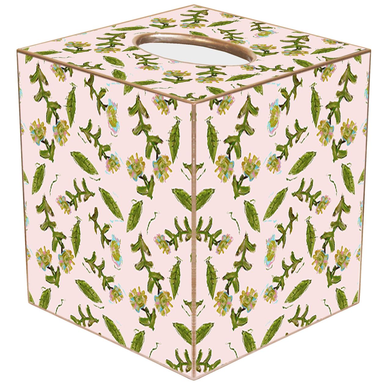 Flor Rosa Laura Park Tissue Box