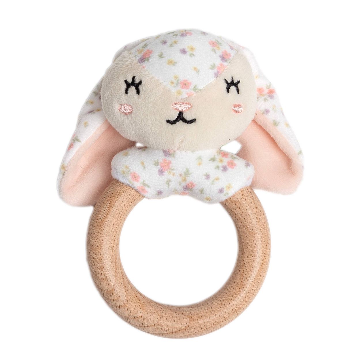Wooden Bunny Wooden Teether