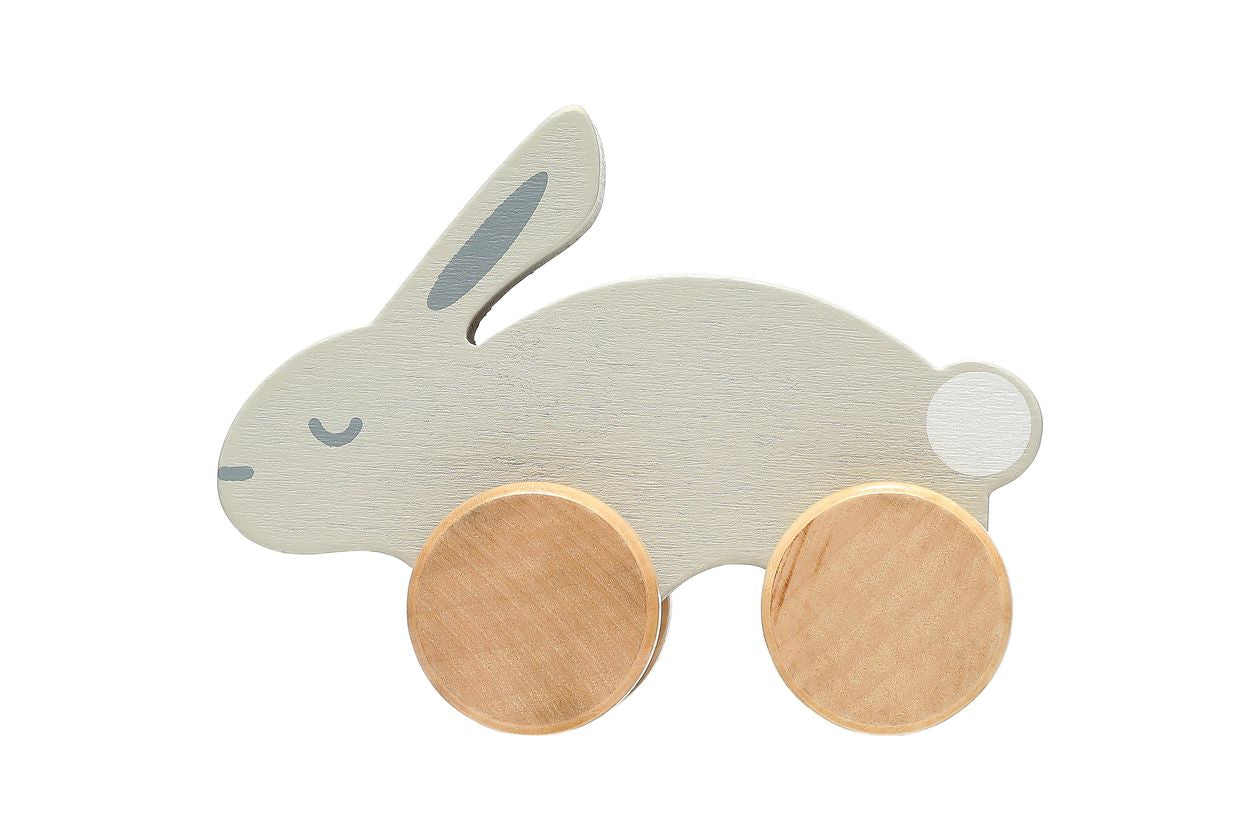 Wooden Baby Bunny Toy