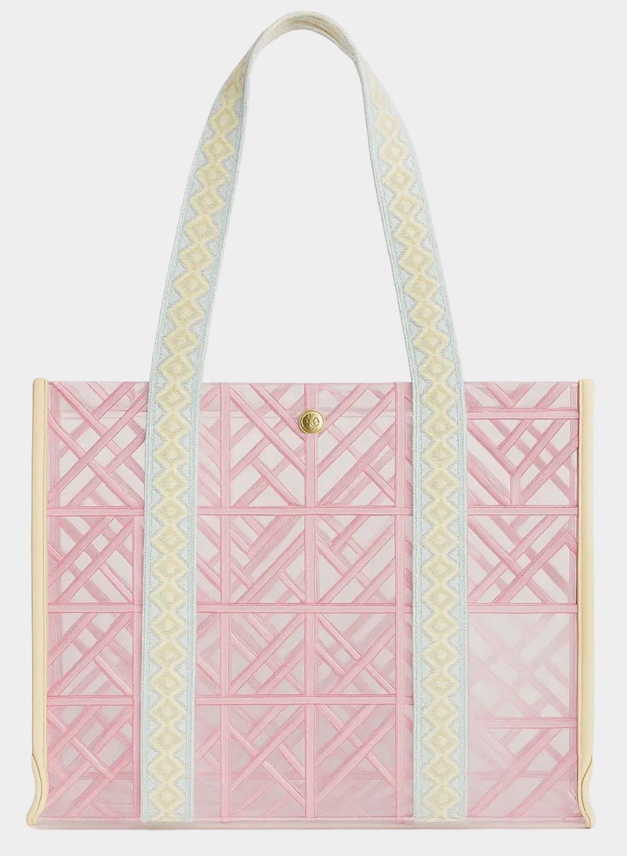 Pink Tile Tote