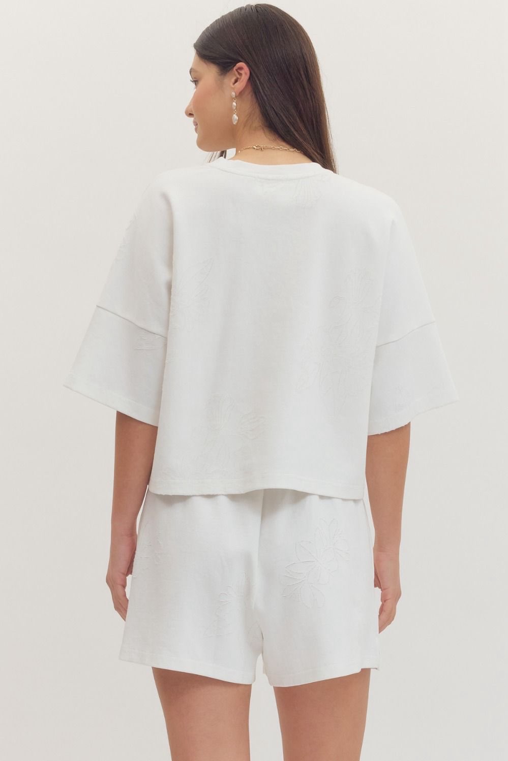 White Petal Top