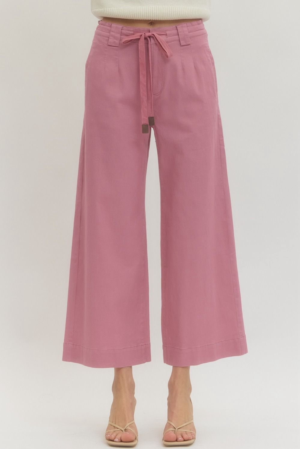 Pink Tie Pants