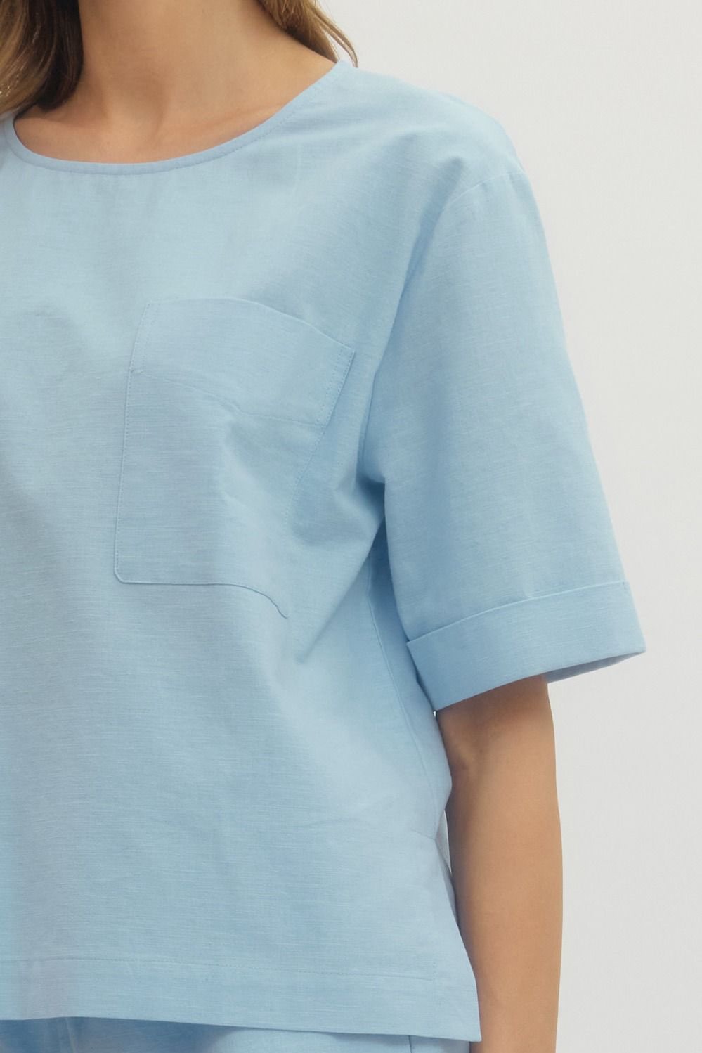 Light Blue Top