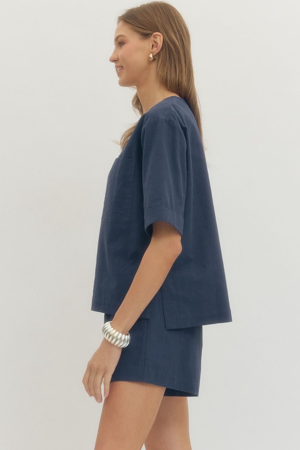 Navy Top