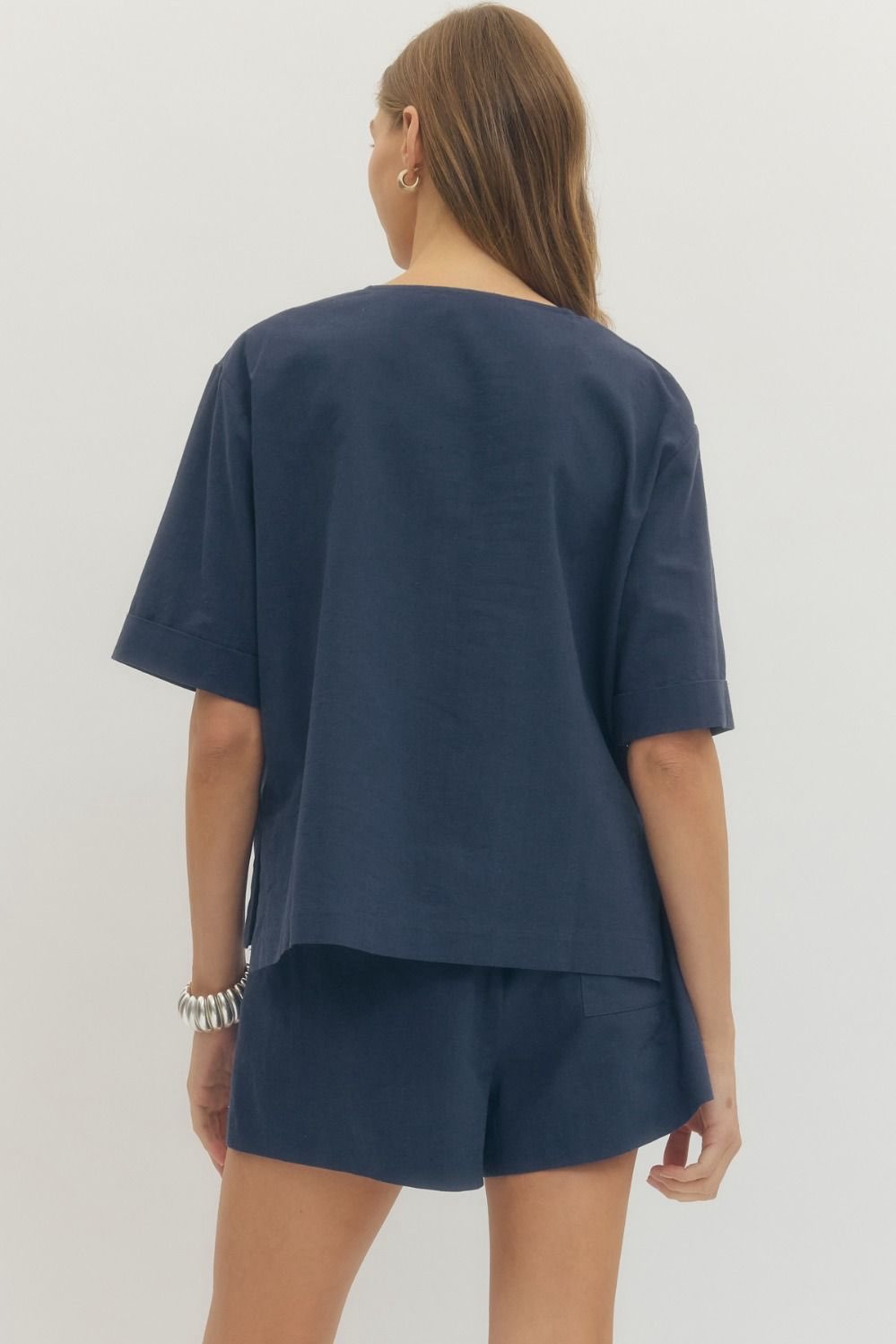 Navy Top