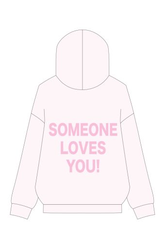 Someone Loves You Zip Up Hoodie