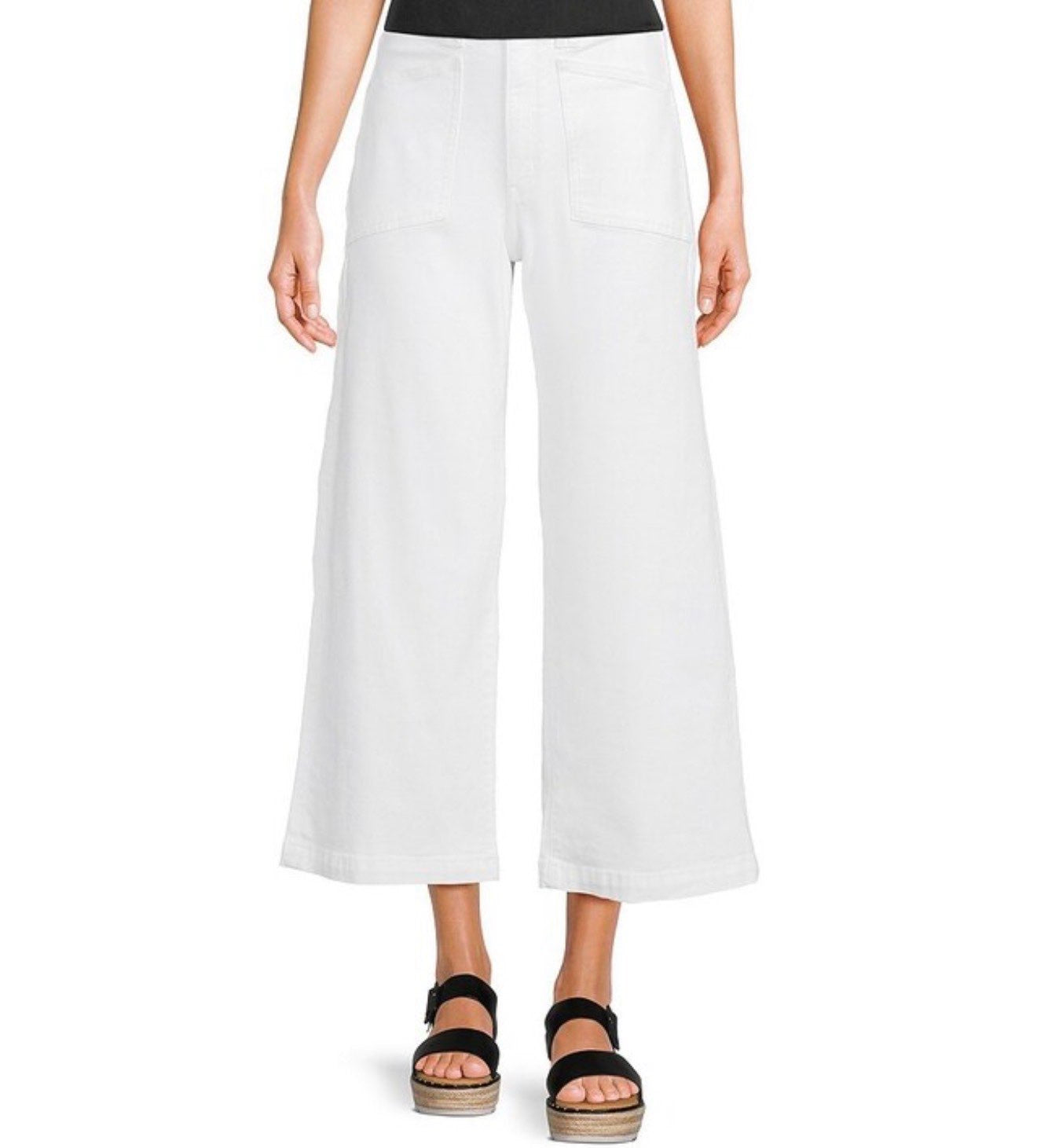 Valley Girl Lamb High Rise Wide Leg Jeans
