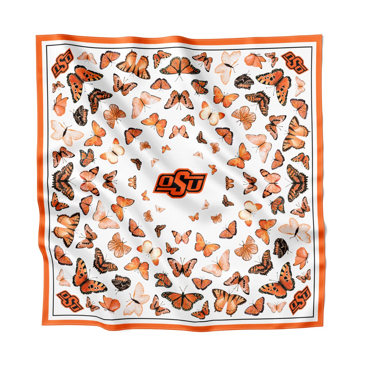 OSU Square Silk Scarf - Pre Order