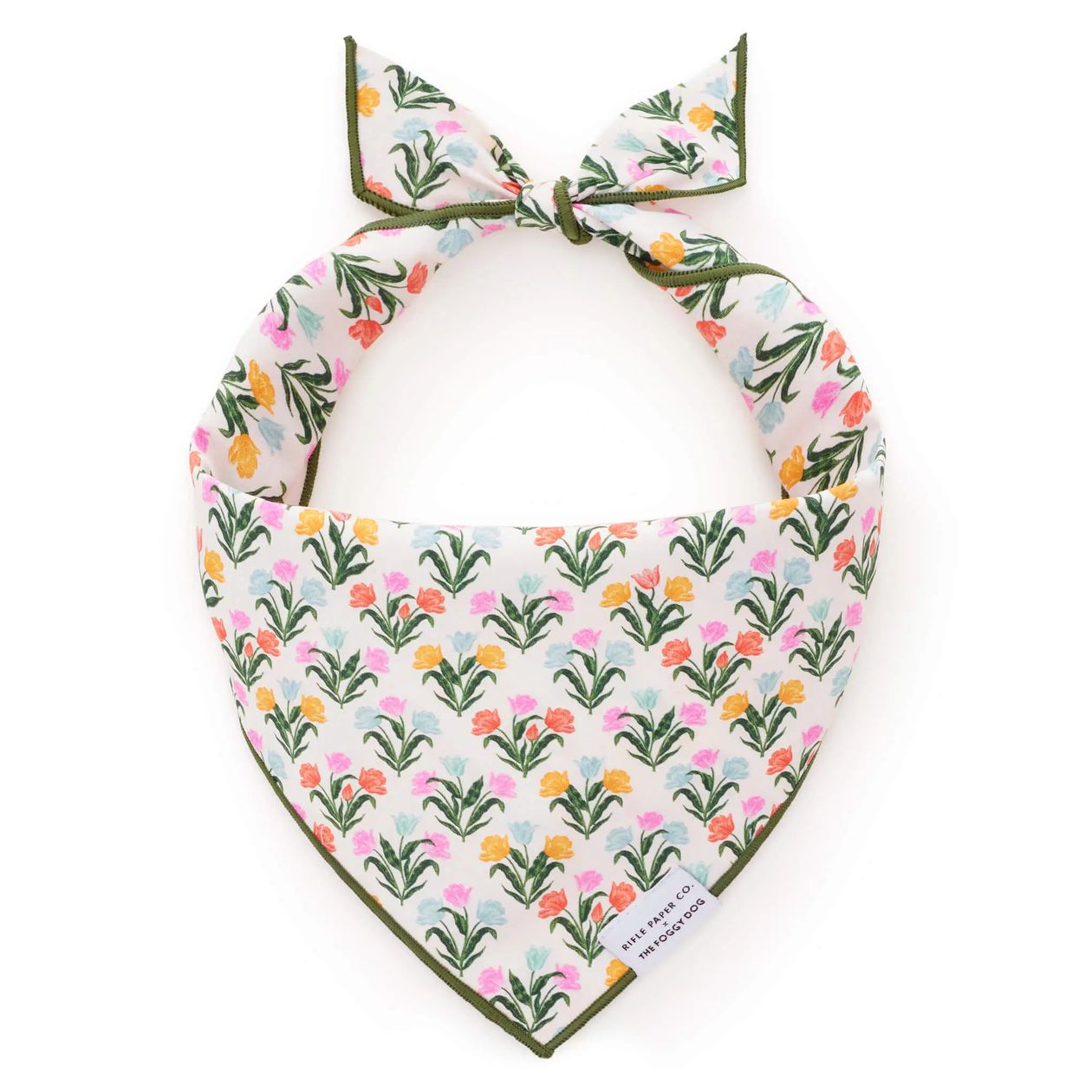 Tulips Spring Dog Bandana
