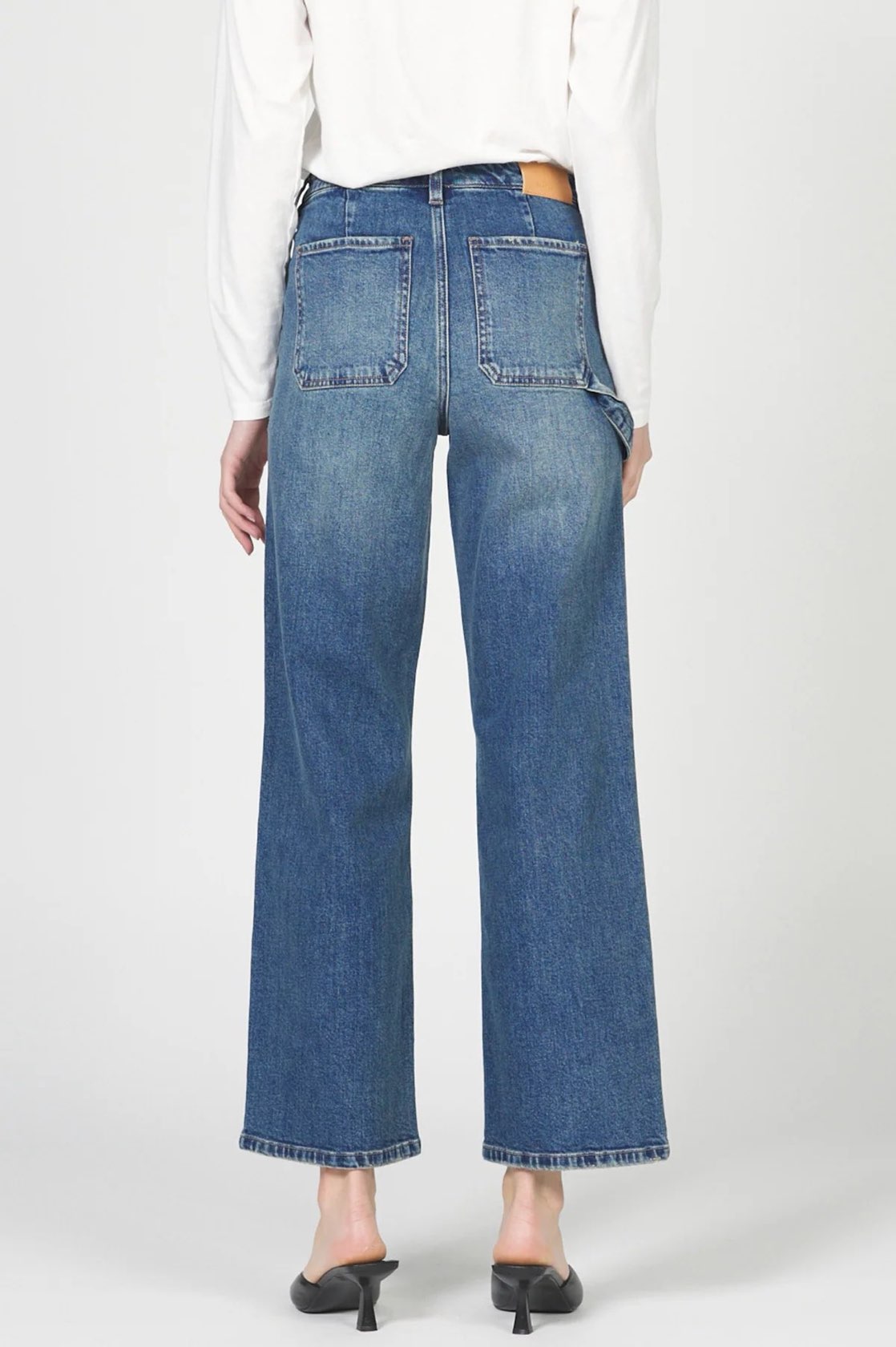 Holly High Rise Jeans-Moon Glow
