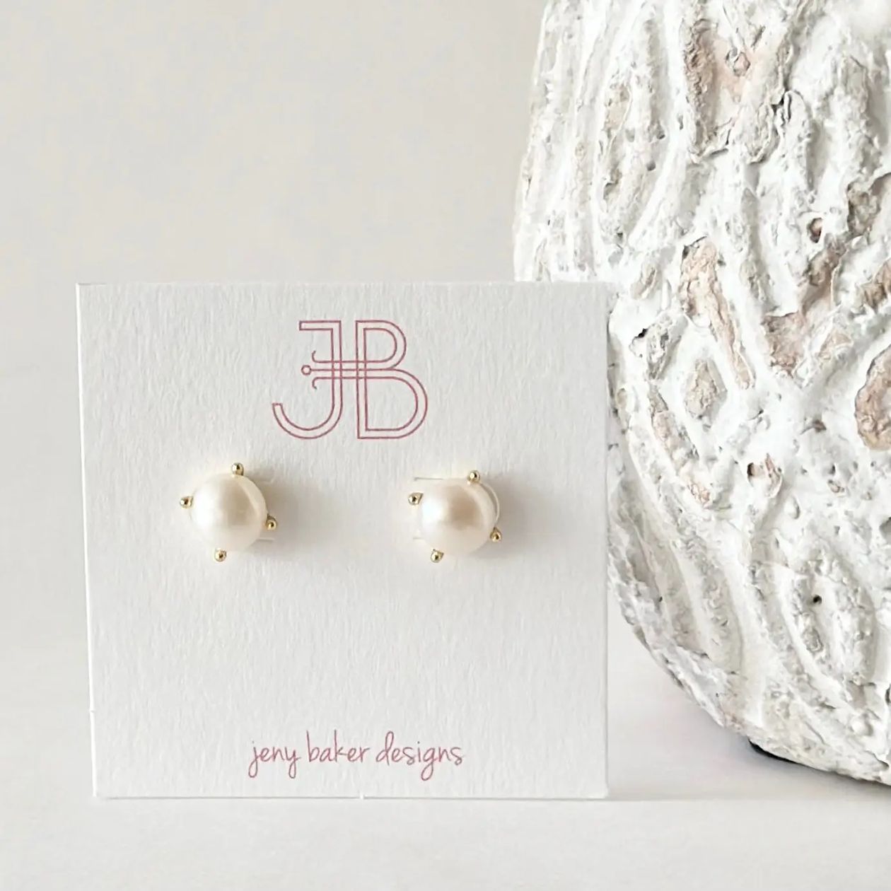 Classic Pearl Studs
