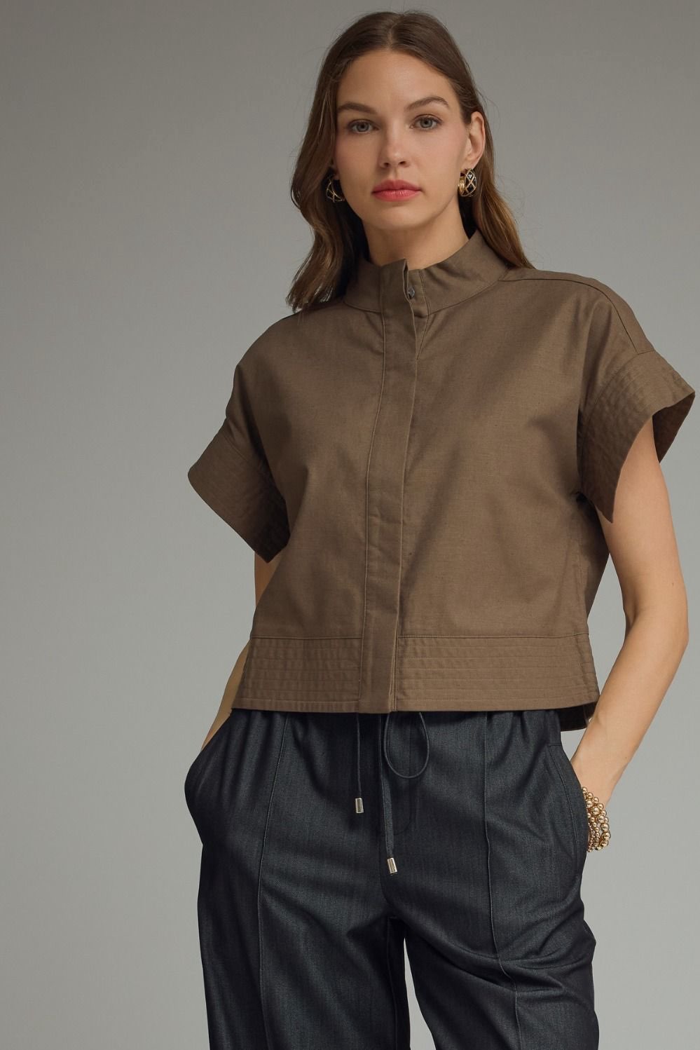 Brown Mara Top