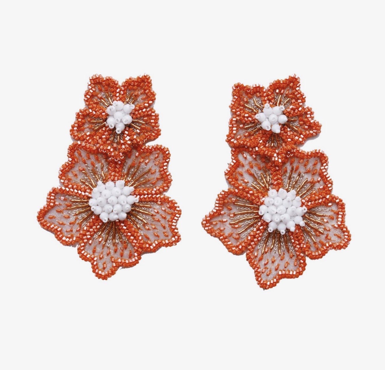 Orange Blossom Earrings