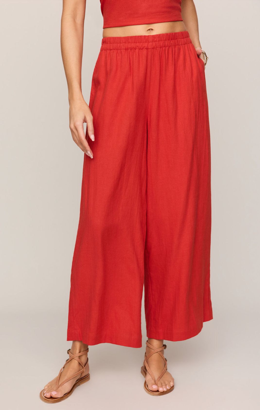 Chili Pepper Scout Linen Pant