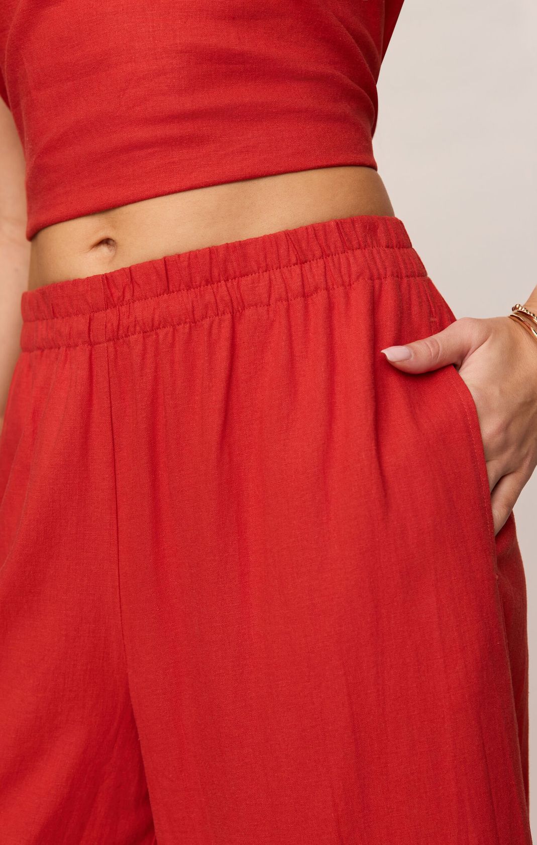 Chili Pepper Scout Linen Pant
