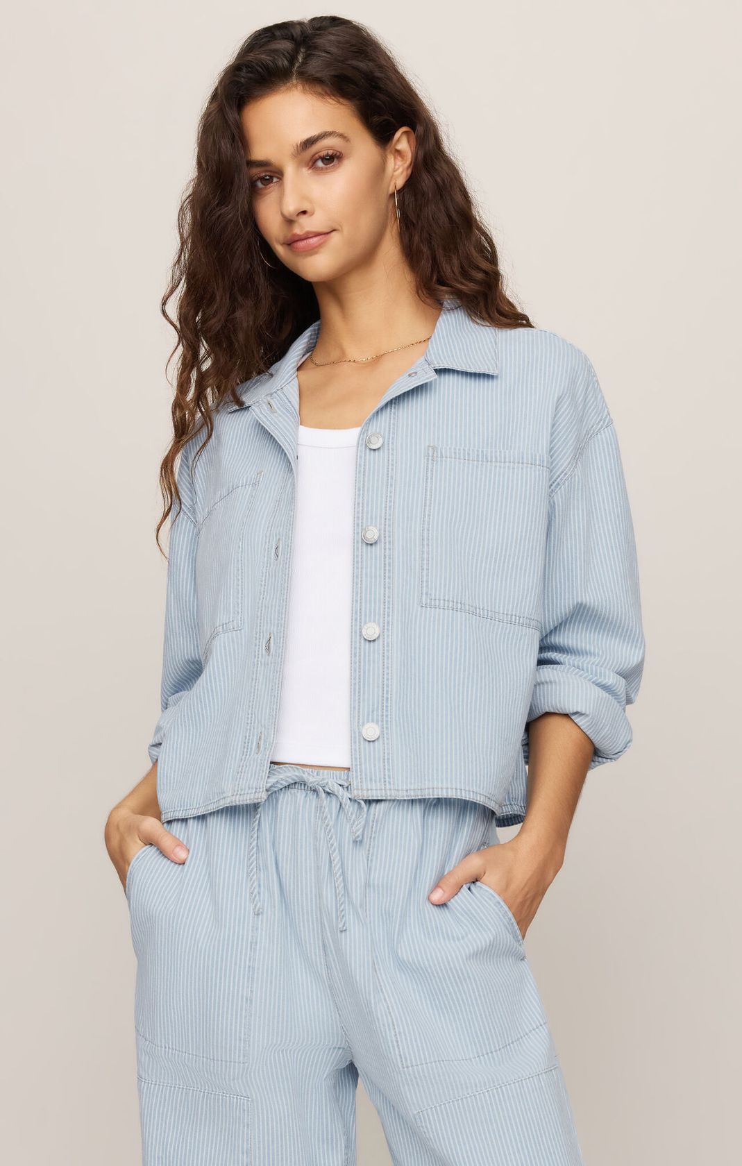 Seaboard Stripe Erin Railroad Jacket