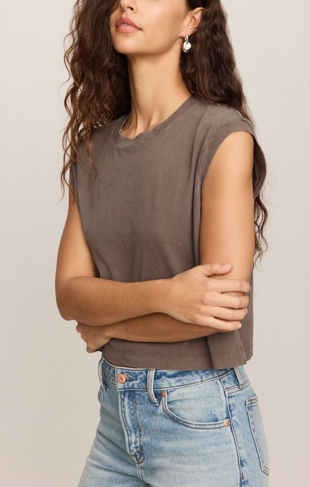 Pebble Coast Flex Sleeveless Tee
