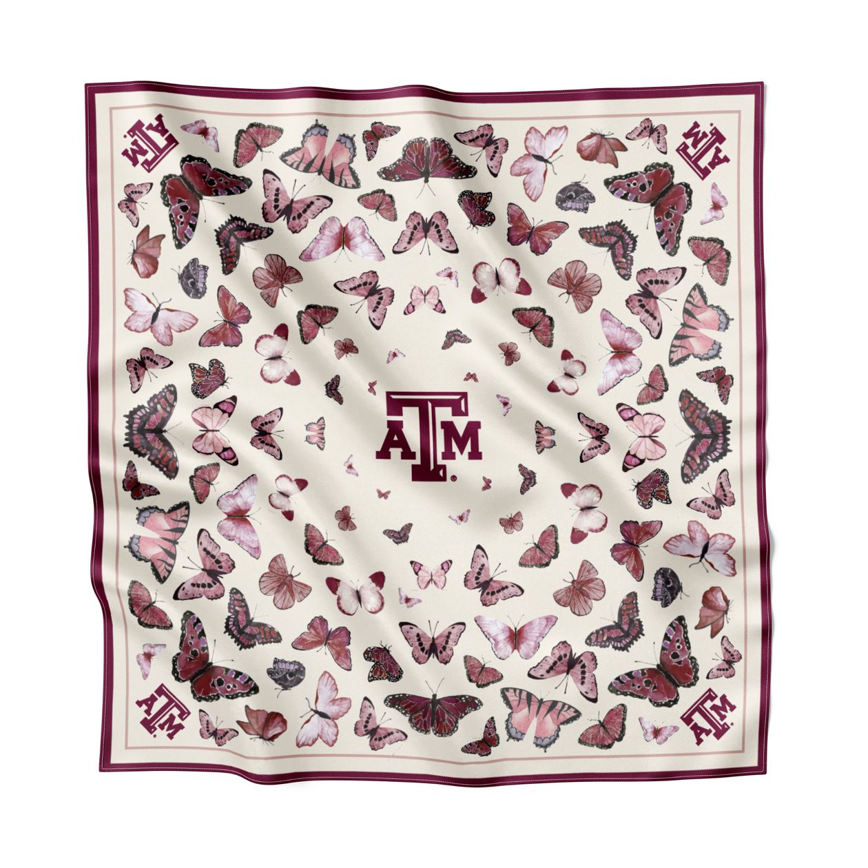 A&M Square Silk Scarf