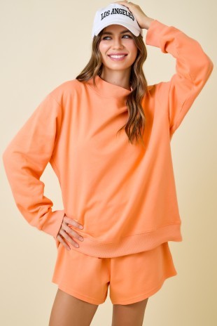 Orange Sweatshirt