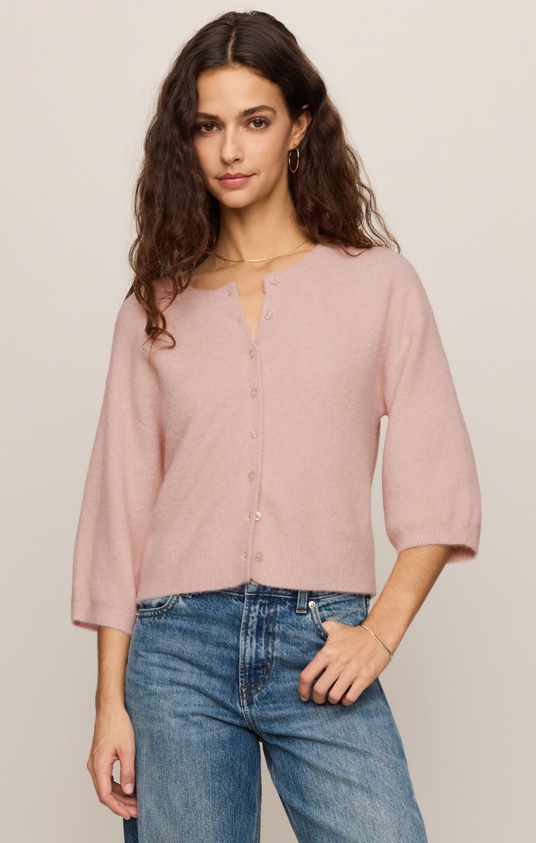 Soft Blush Valor Cardigan