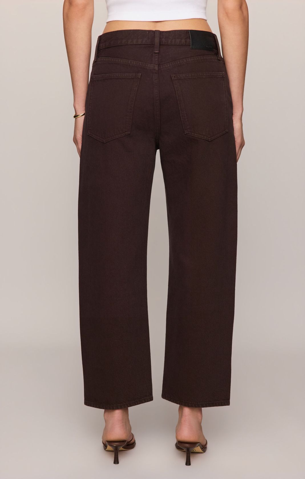 Gilded Umber Off Duty Bowed Ankle