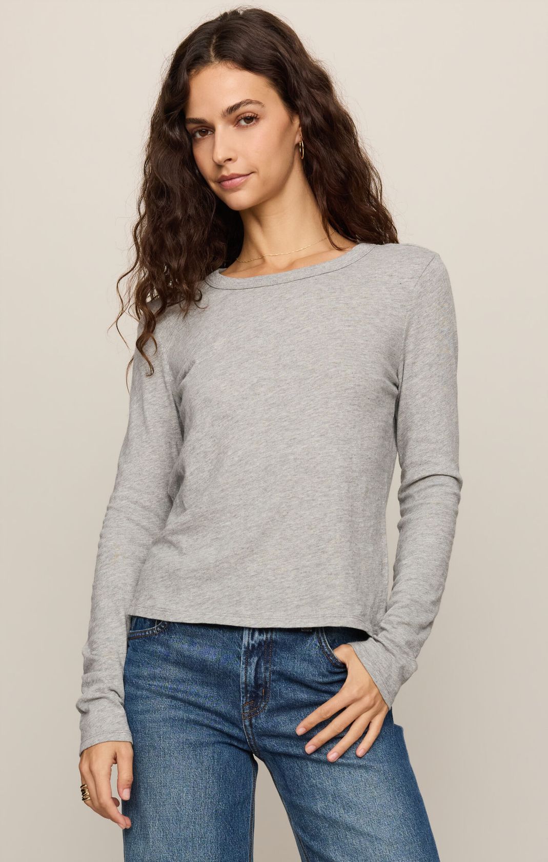 Heather Grey Junie Long Sleeve