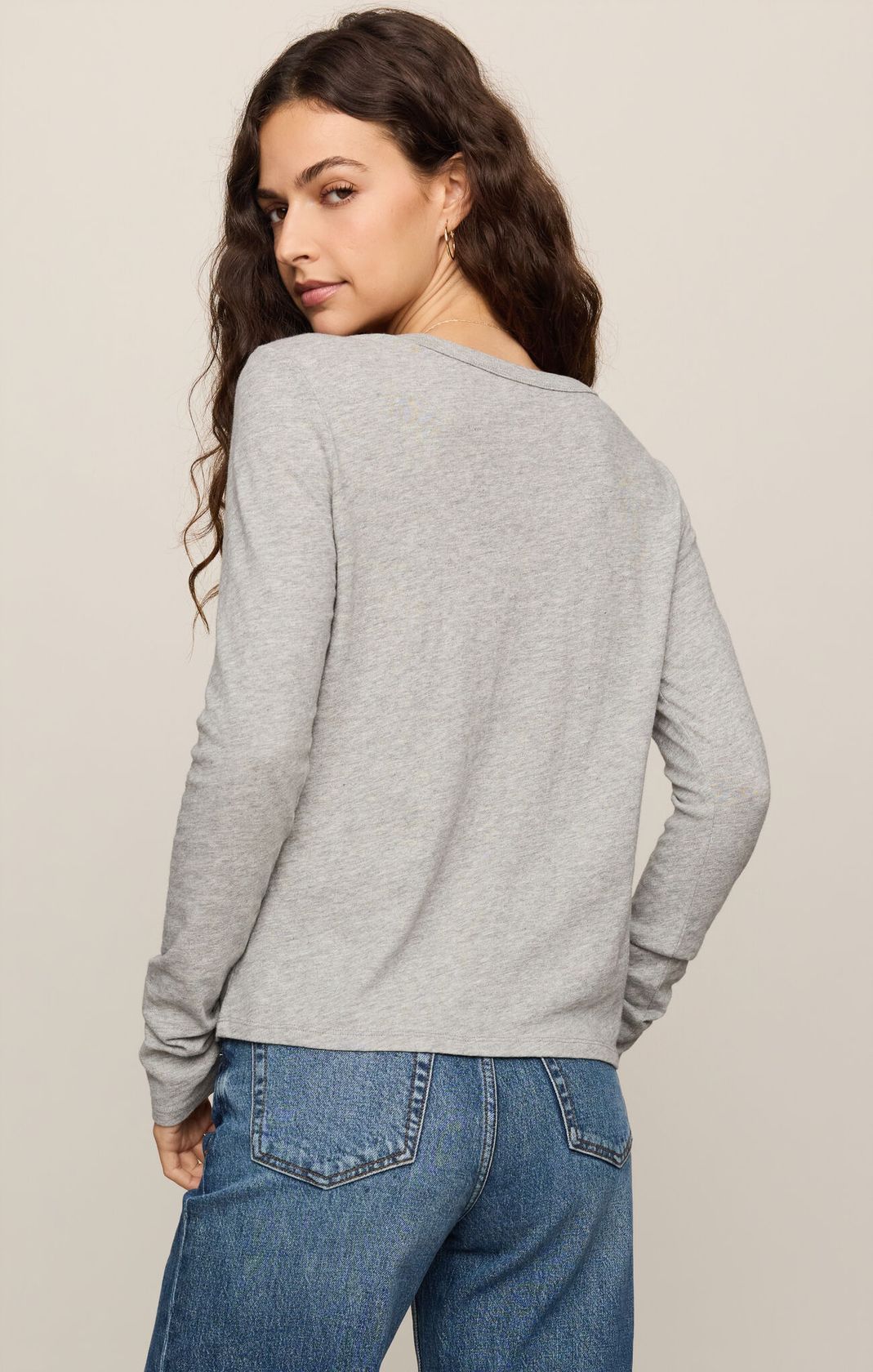 Heather Grey Junie Long Sleeve