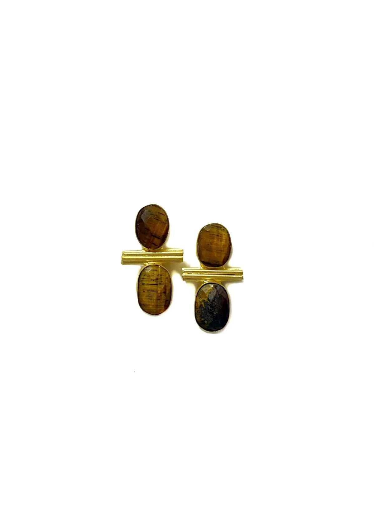 Tigers Eye Quiggs Earrings