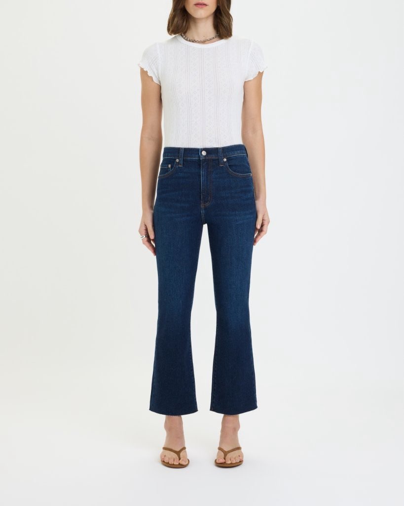 Serene Shy Girl Crop Flare
