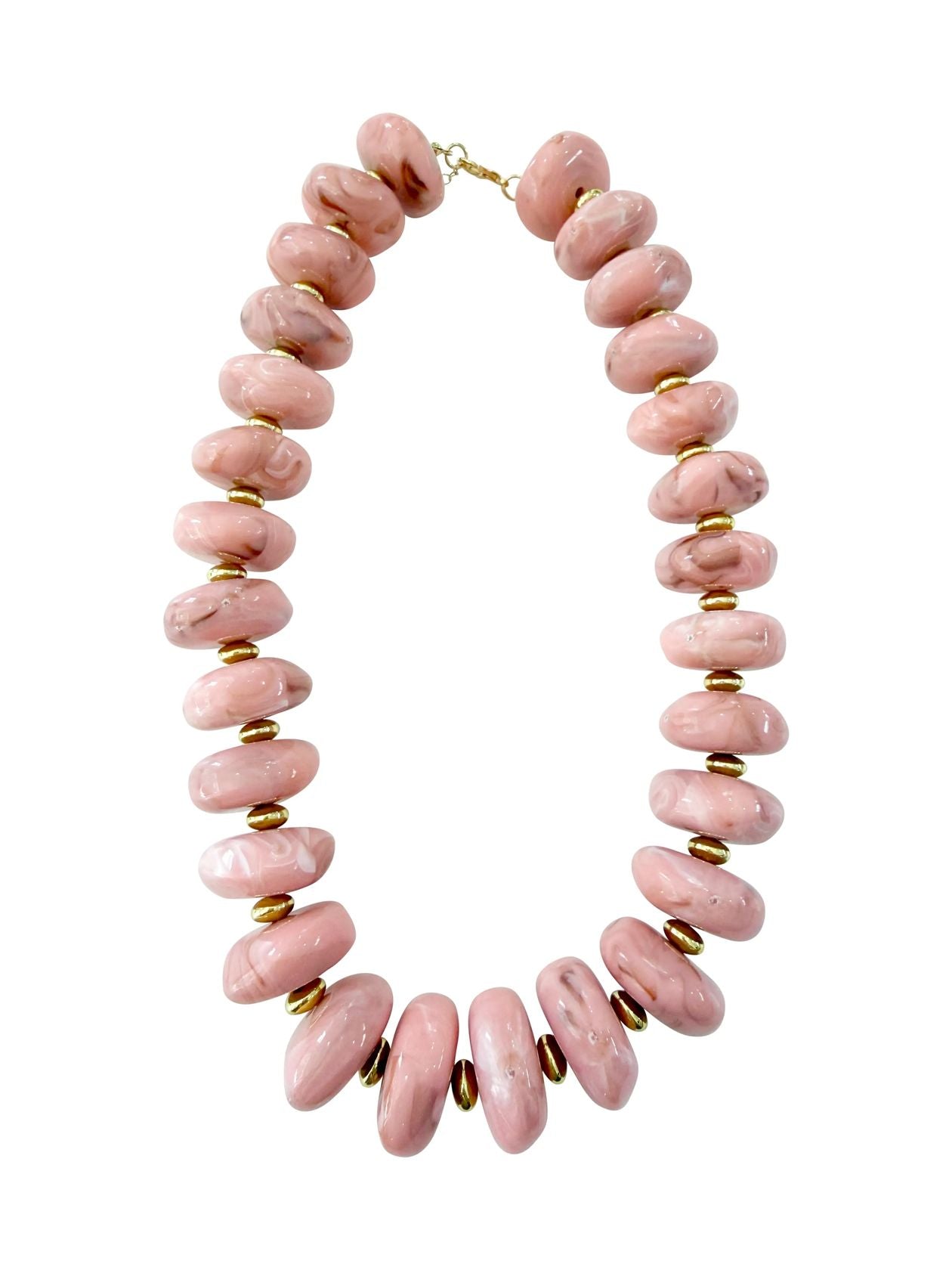 Randi Pink Chunky Necklace