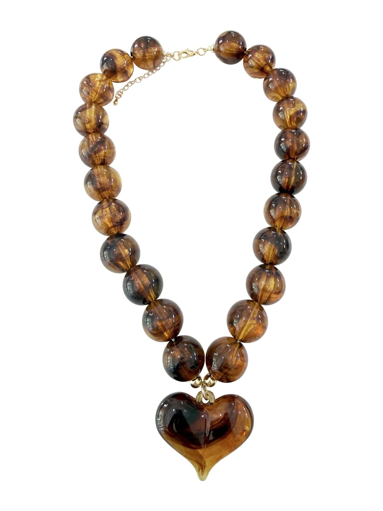 Kaiden Tortoise Chunky Necklace