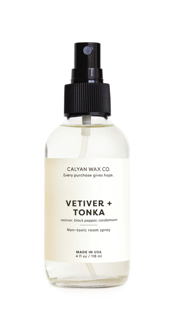 Vetiver + Tonka Non-Toxic Room Spray