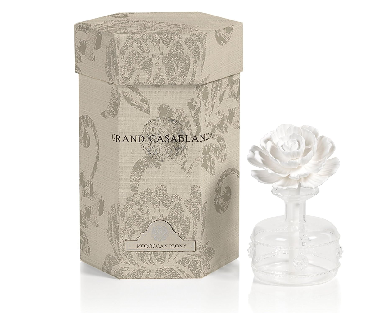 Mini Grand Casablanca Porcelain Diffuser, Peony