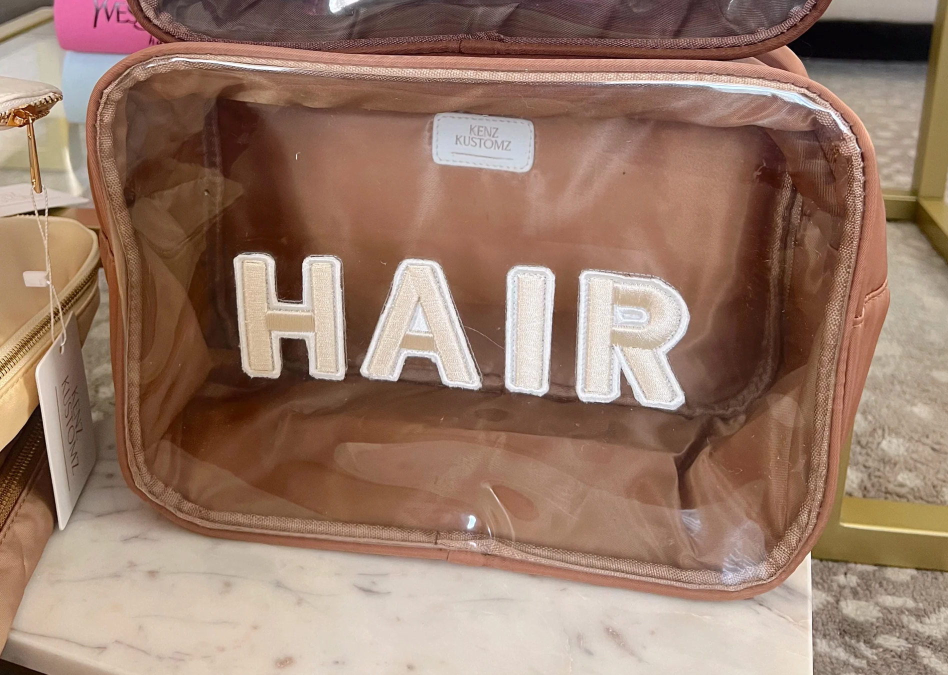 Clear "Hair" Bag