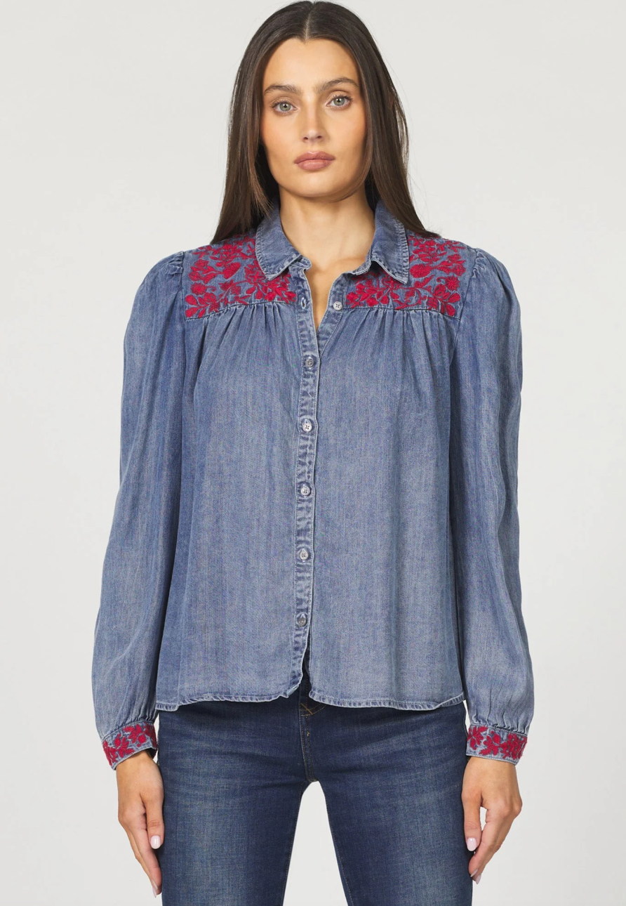 Jessie Denim Top