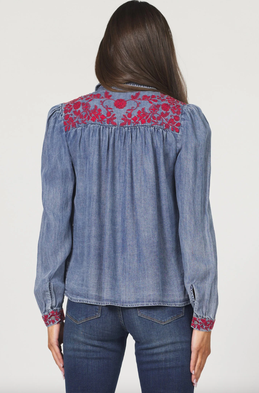 Jessie Denim Top