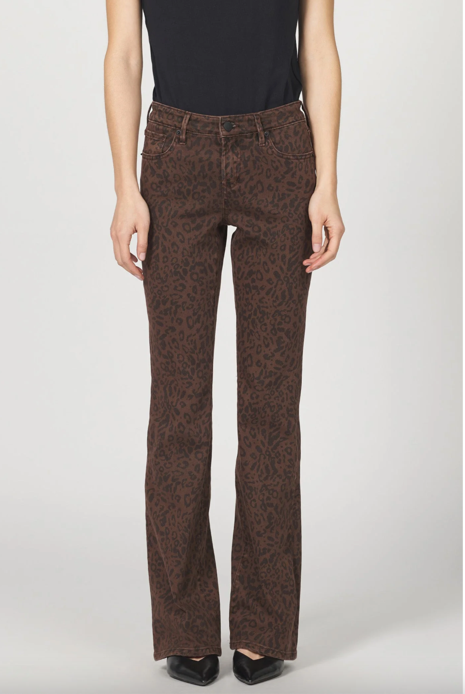 Jaclyn Leopard Jeans