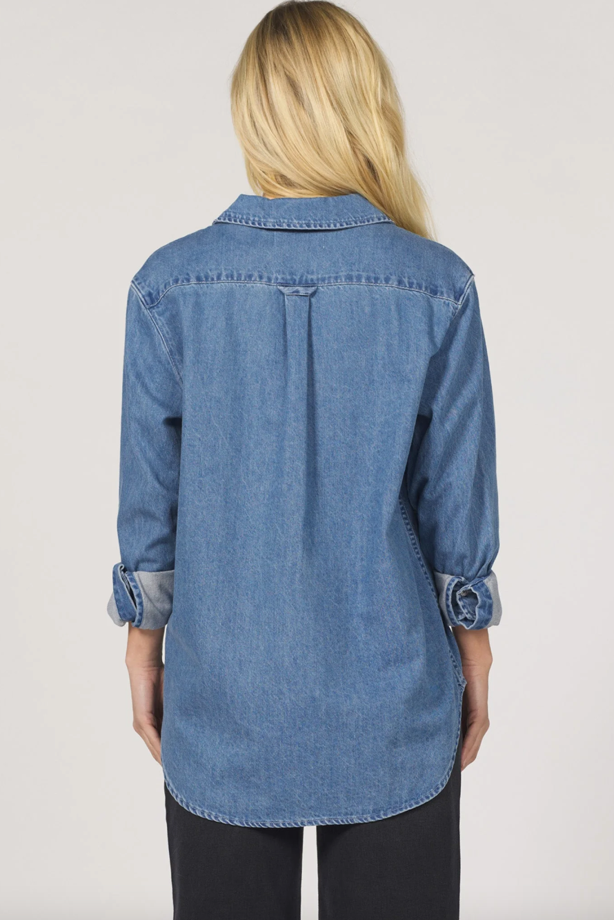 Galina Denim Top
