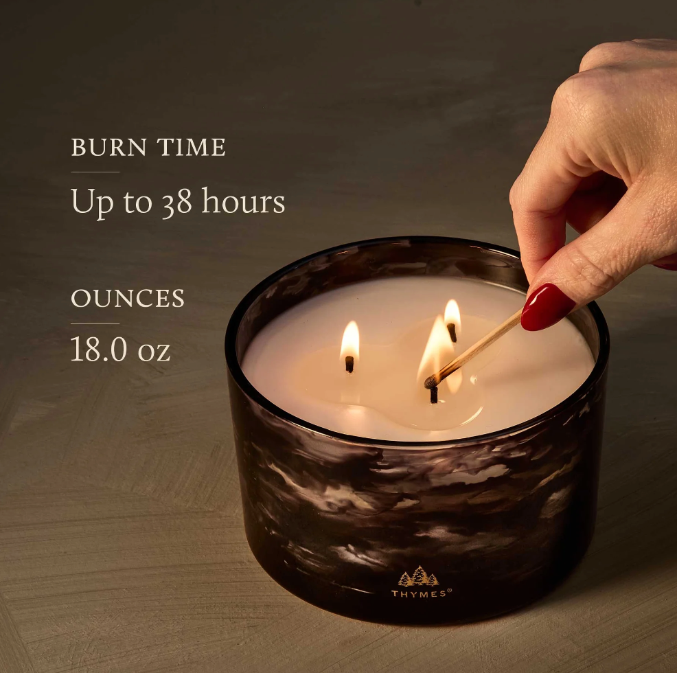Noir Woods 3-Wick Poured Candle