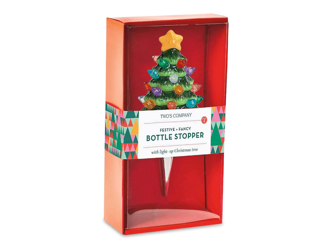Light-Up Tree Bottle Stopper