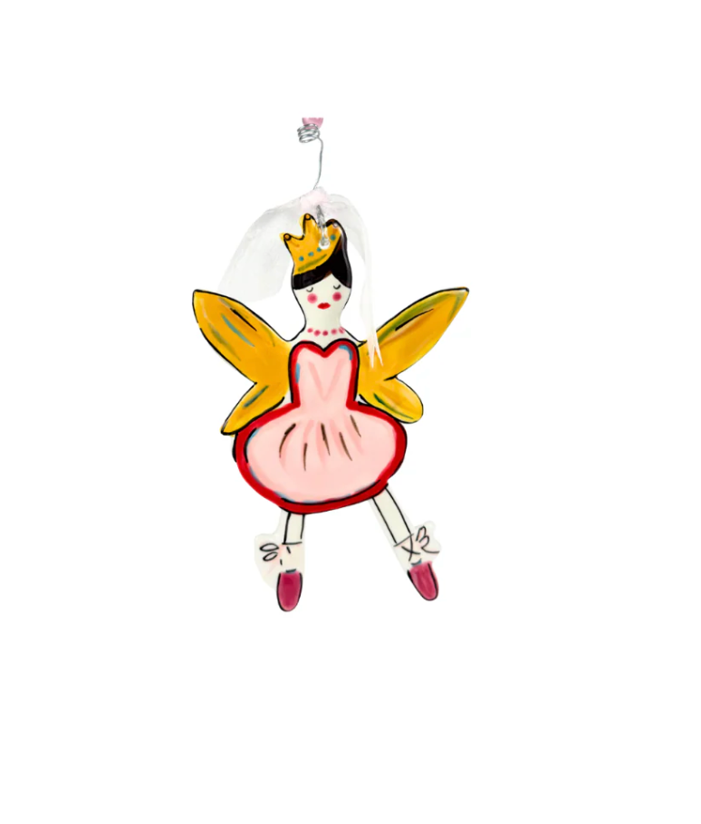 Flat Sugar Plum Fairy Ornament