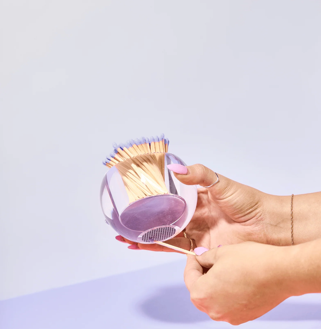 Round Match Striker - Lavender