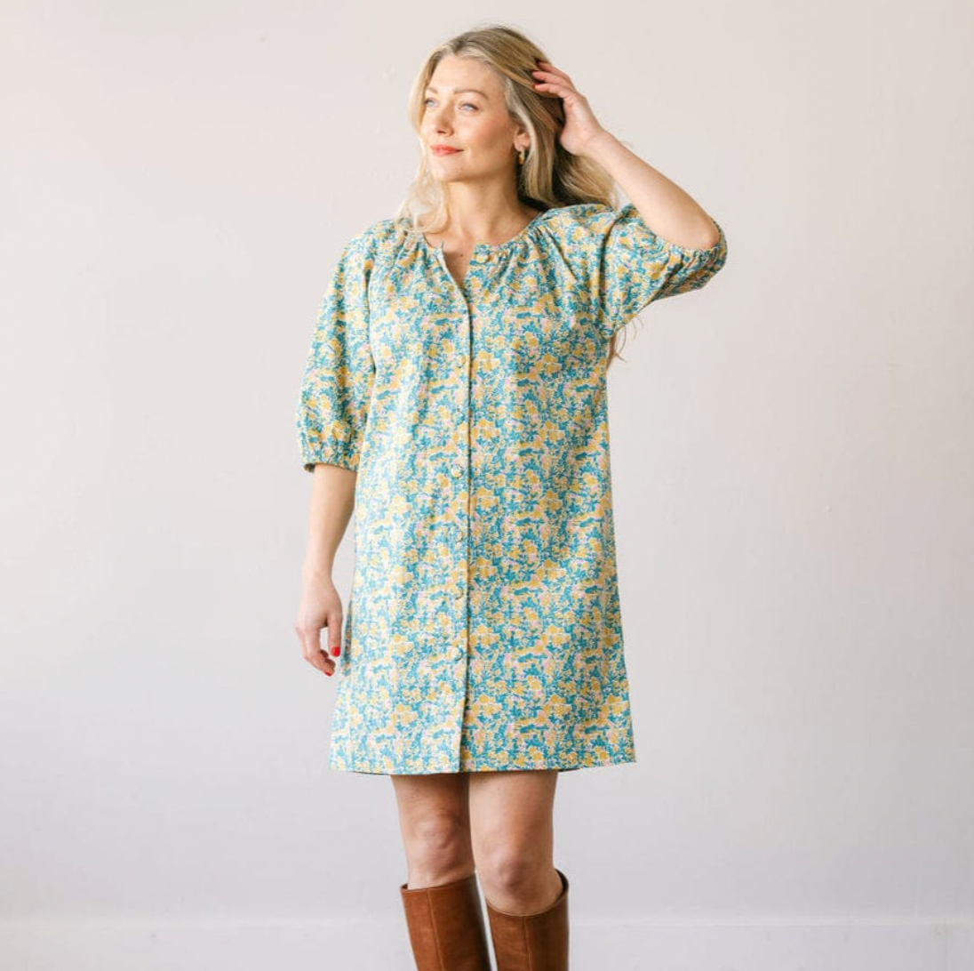 Paradise Floral Catalina Mini Dress