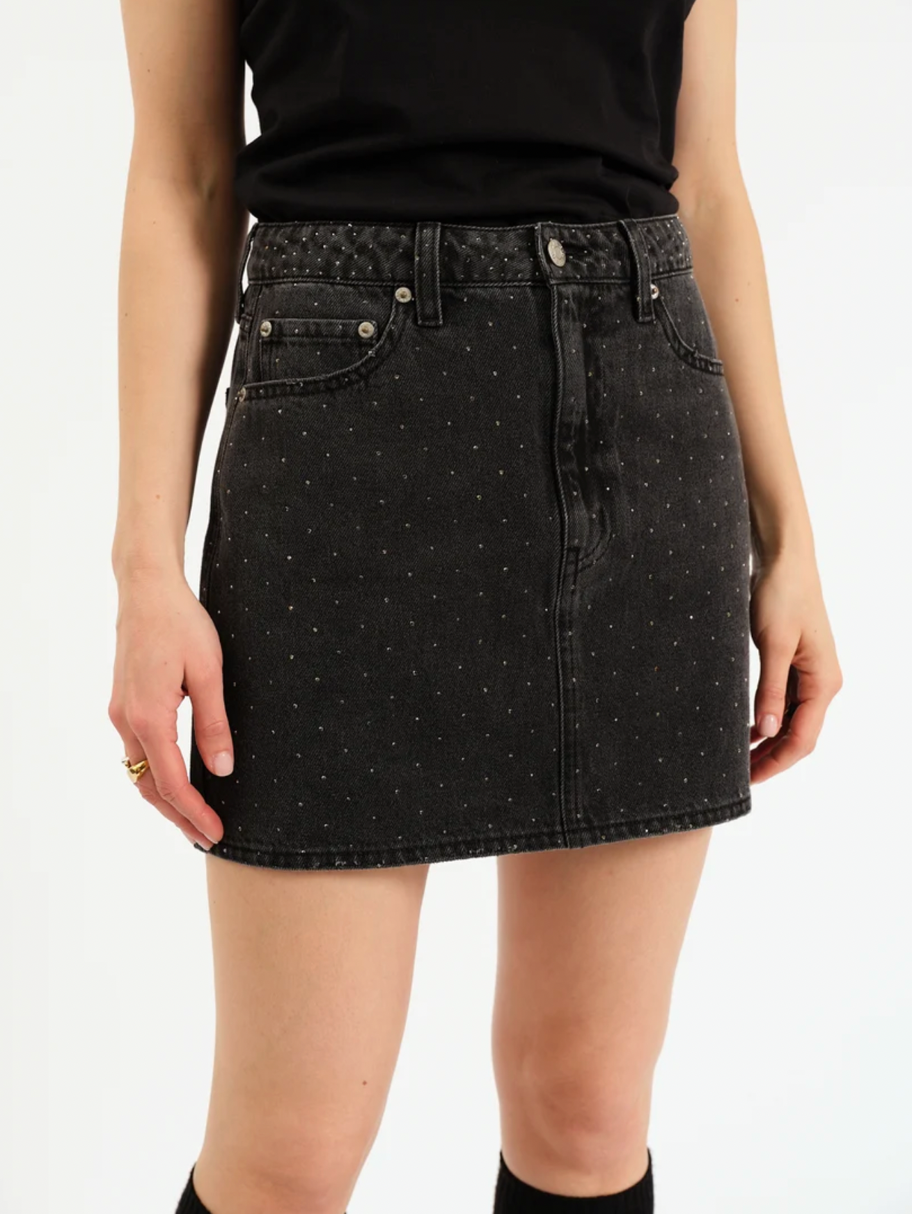 Stash Mini Skirt High Waist