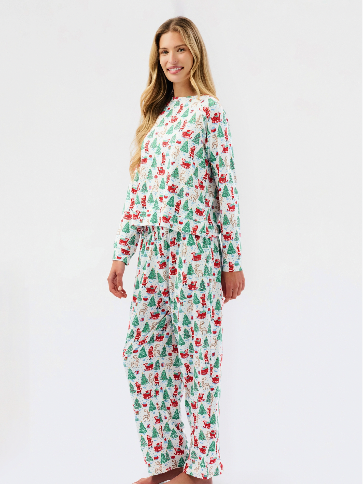 Tidings And Toile Pajama Set
