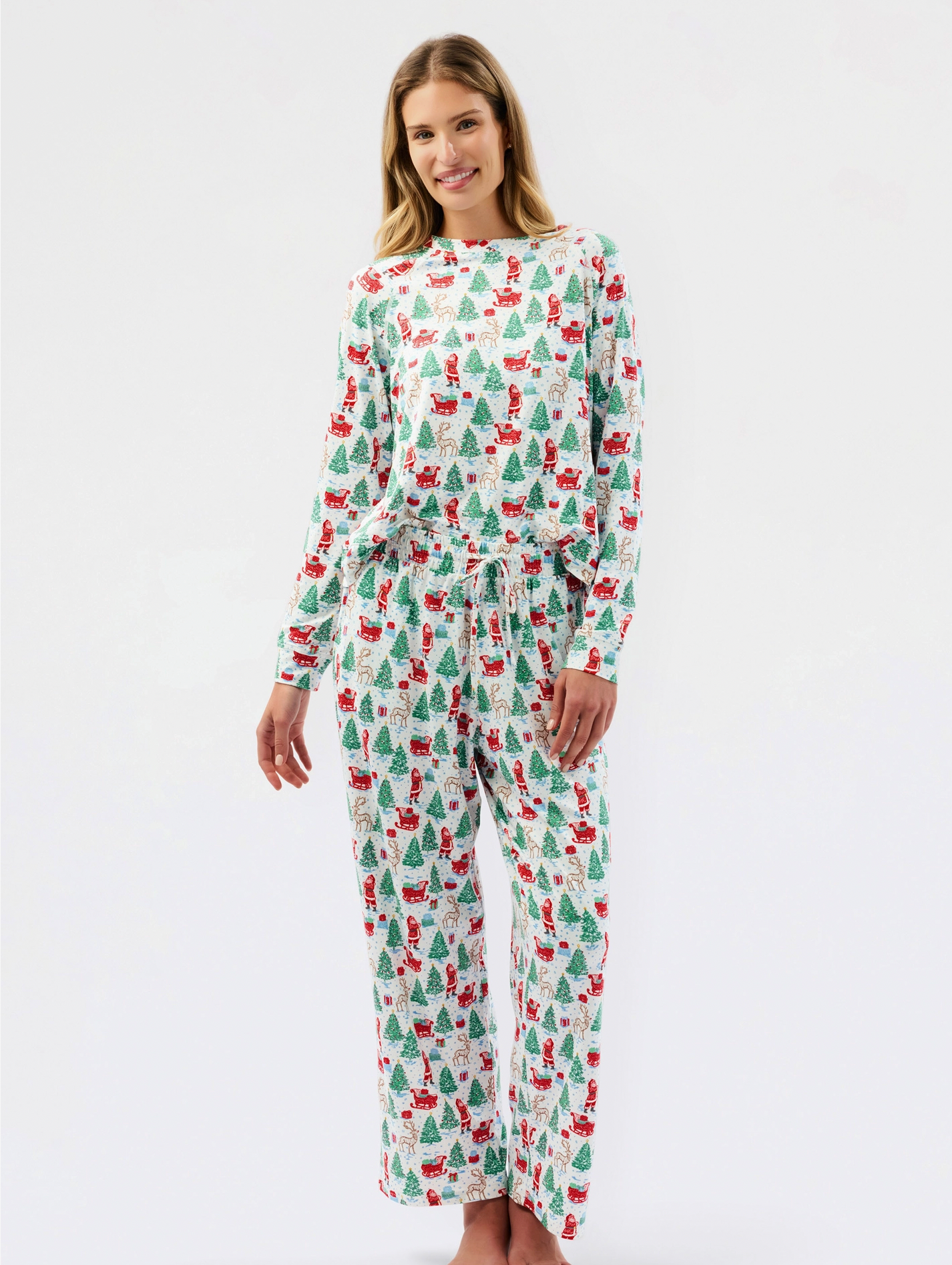 Tidings And Toile Pajama Set