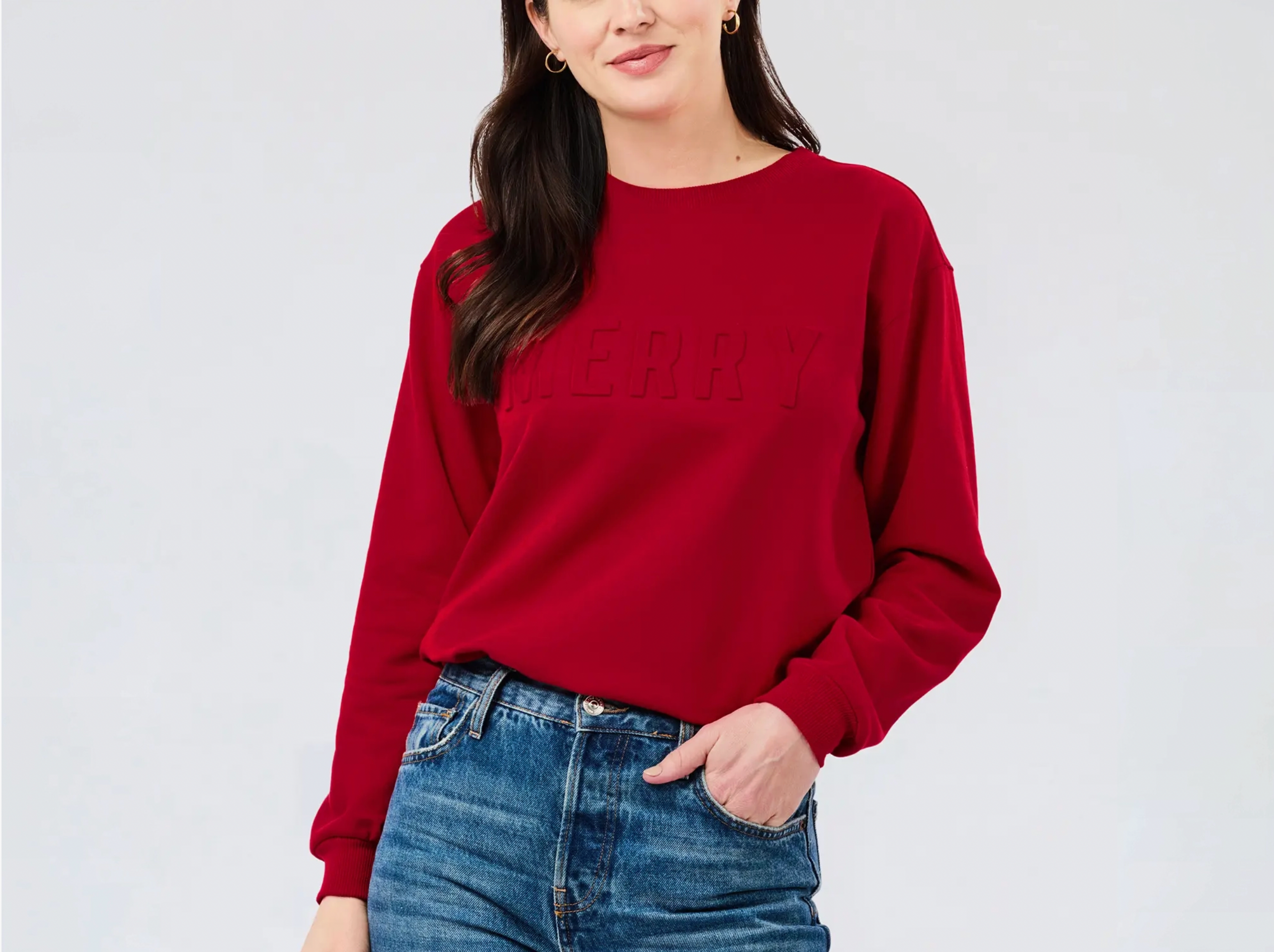 Merry Tonal Brooke Sweatshirt