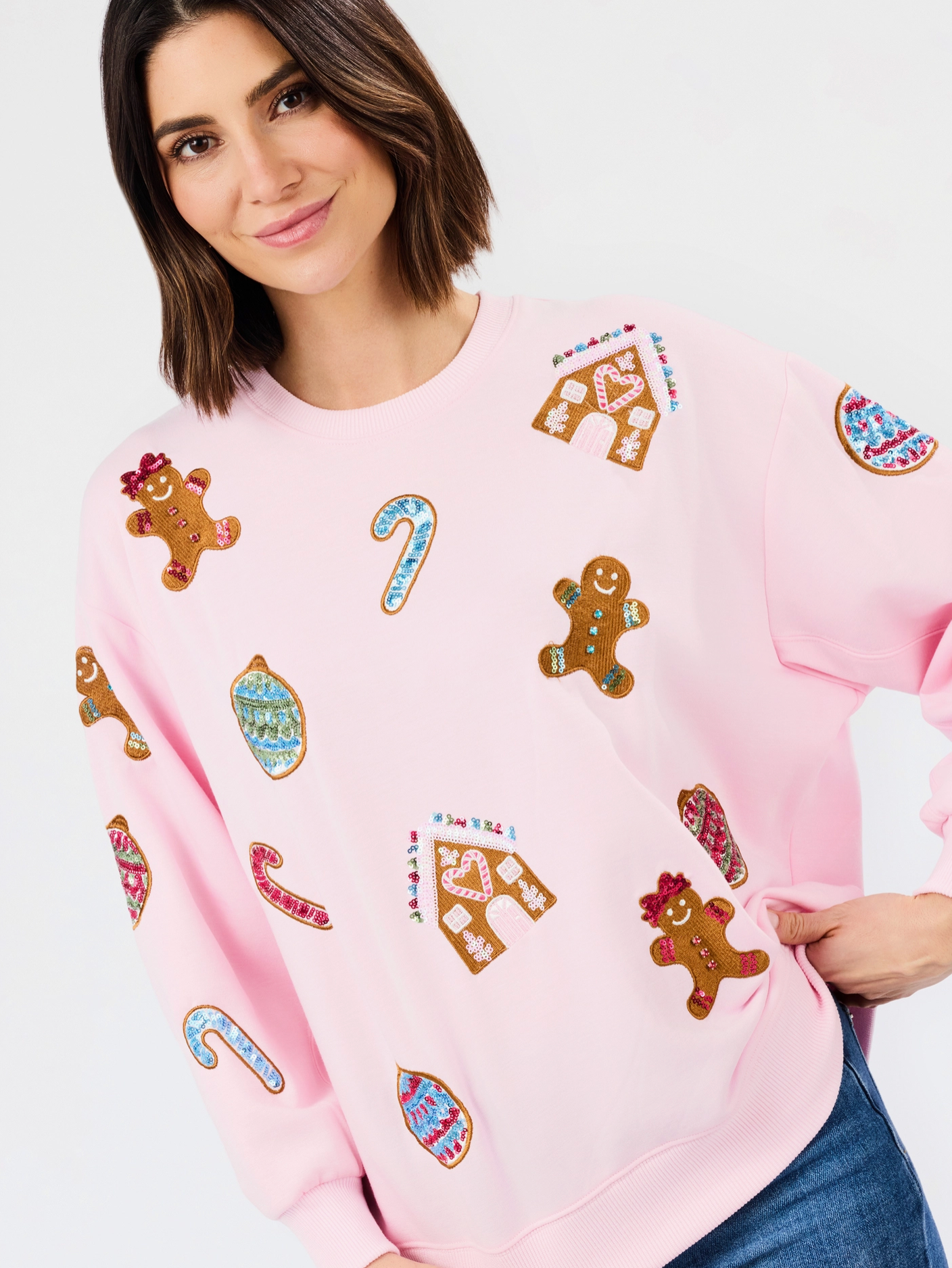Sarah Gingerbread Sweatshirt