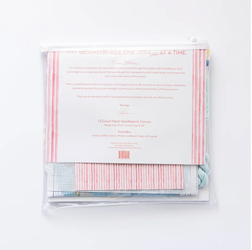 Blue Angel Needlepoint Kit